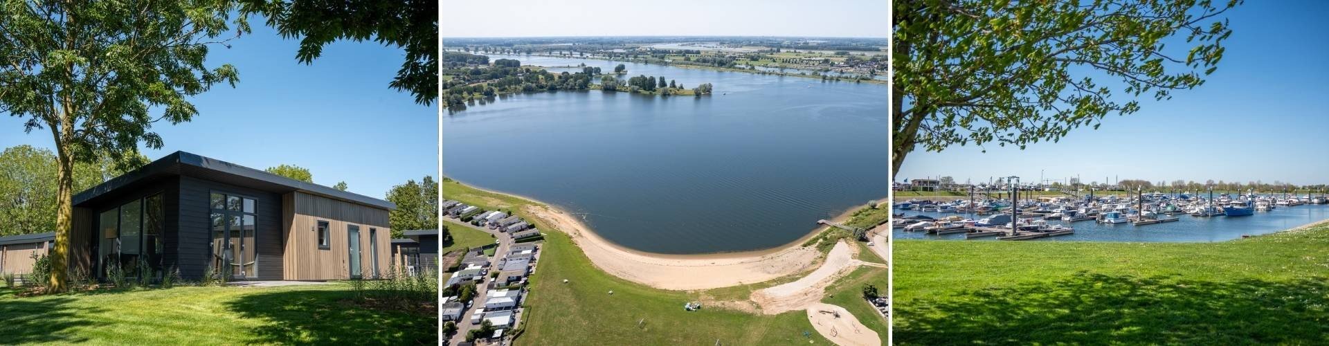 vakantiepark met jachthaven in brabant